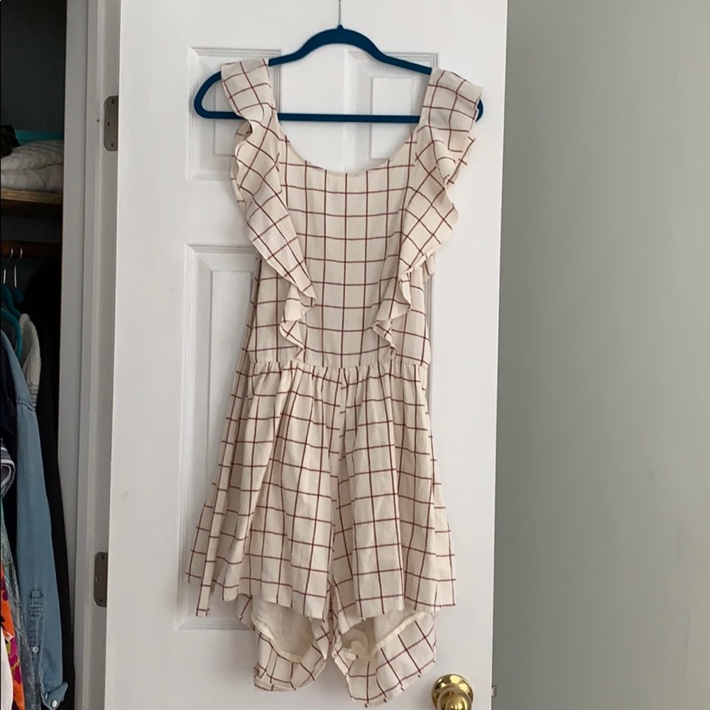 Cutest romper open back